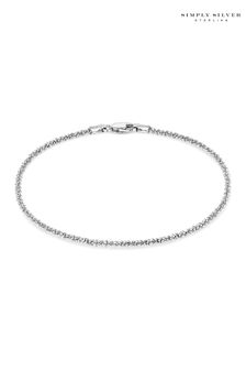 Simply Silver Silver Tone Sparkle Bracelet (N52825) | KRW53,400