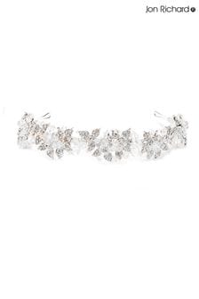 Jon Richard Silver Plated Emery Leaf And Bead Statement Gift Pouch Headband (N53184) | €118