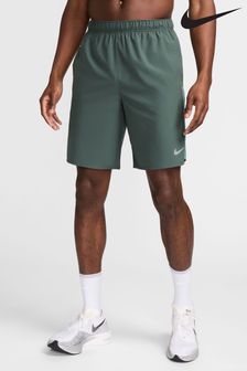 Темно-зеленый - 9 дюймов - Nike шорты для бега без подкладки Dri-fit Challenger (N53340) | €45