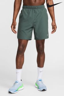 Verde - 7 inch - Pantaloni scurți de alergare necăptușiți Nike Dri-fit Challenger (N53343) | 197 LEI
