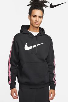 Nike Black/Pink Sportswear Repeat Pullover Hoodie (N53430) | €89