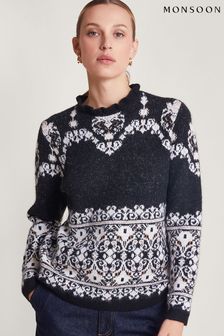 Monsoon Fabe Pullover mit Norwegermuster (N53502) | 58 €