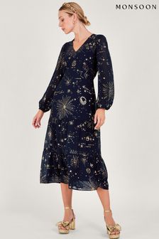 Robe mi-longue Cassie Zodiac (N53508) | €56