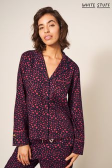 White Stuff Blue Nina Organic PJ Shirt (N53586) | €21.50