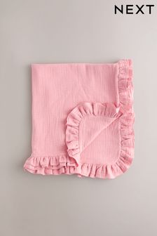 Muslin Pink Baby Blanket (N53772) | €33