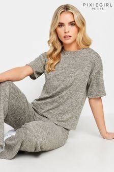 PixieGirl Petite Grey Cosy T-Shirt (N53837) | KRW51,200