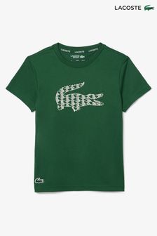 Boys white lacoste tshirt online