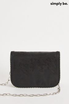 Simply Be Black Beaded Cross-Body Bag (N54086) | $70