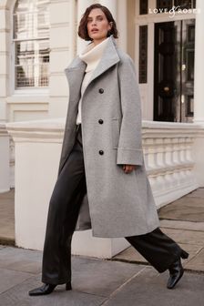 Women s Grey Coats Next Luxembourg
