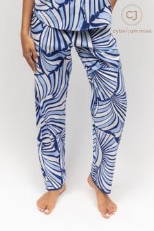 Cyberjammies Blue Cyberjammies Printed Pyjama Bottoms (N54160) | $57