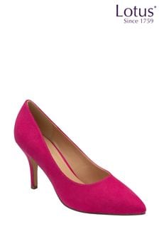 Lotus Pink Stiletto-Heel Court Shoes (N54204) | AED333