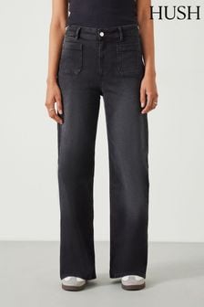 Hush Black Rowan Flared Jeans (N54215) | Kč3,530