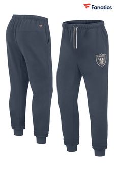 Fanatics Grey NFL Las Vegas Raiders Terrazzo Fleece Cuffed Hem Joggers (N54315) | SGD 106