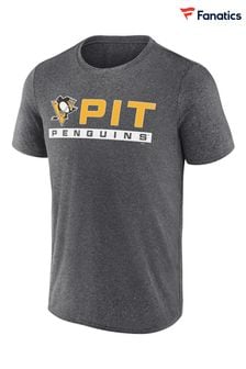 Fanatics Grey Nhl Pittsburgh Penguins Short Sleeve T-shirt (N54357) | 139 ر.ق