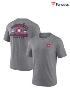 Fanatics Grey Nhl Montreal Canadiens Heritage Triblend T-shirt (N54378) | 179 LEI