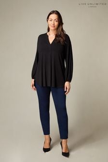 Live Unlimited Curve Petite Navy Blue Denim Jeggings (N54574) | €78