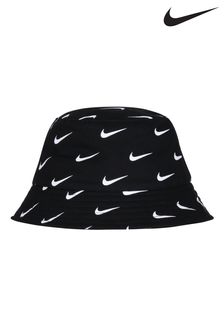 Schwarz - Nike Little Kids Swoosh Bucket Hat (N55065) | 34 €