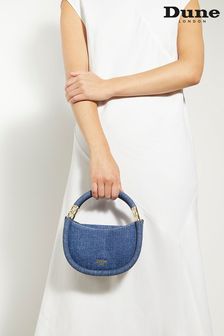 Dune London Blue Daphny Mini Tubular Handle Grab Bag (N55197) | HK$771