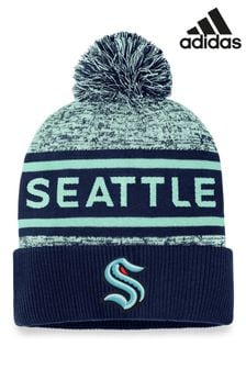Nhl Seattle Kraken Authentic Pro水洗翻邊小絨球中性款針織帽 (N55502) | NT$1,170