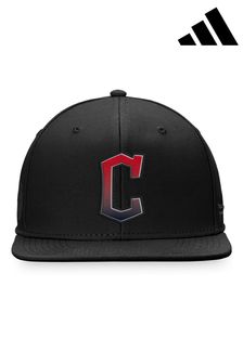 adidas Black Cleveland Guardians Iconic Gradient Snapback Cap (N55516) | LEI 149