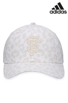 adidas White MLB San Francisco Giants Snow Leopard Unstructured Adjustable Cap (N55585) | AED111