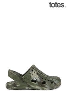 أخضر كاكي صباغة بالربط - حذاء خف للأطفال الصغار Solbounce من Totes (N55877) | 89 ر.س - ‏102 ر.س‏