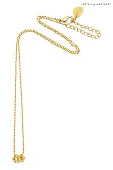 Estella Bartlett Gold Multi Flower Bead Necklace (N56048) | €29