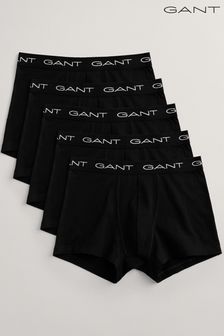 أسود - حزمة من 5 سراويل تحتية سوداء من Gant (N56227) | 383 ر.س