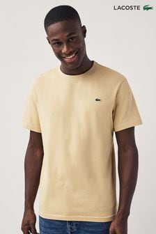 Светло-коричневый - Lacoste Sports Regular Fit Cotton T-shirt (N56800) | €65