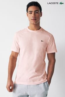 ורוד - Lacoste Sports Regular Fit Cotton T-shirt (N56802) | ‏246 ‏₪