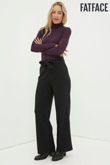 FatFace Black Bodi Belted Drape Trousers (N56935) | 45 €