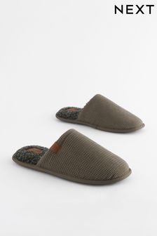 綠色 - 紋理平底拖鞋 (N56974) | NT$610