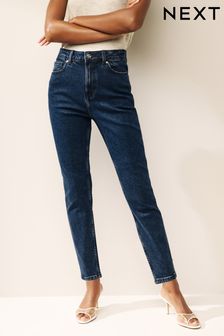 Denim Inky Blue Mom Comfort Stretch Jeans (N57064) | 134 SAR