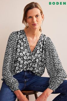 Boden Jolie blouse à col en V (N57157) | €63