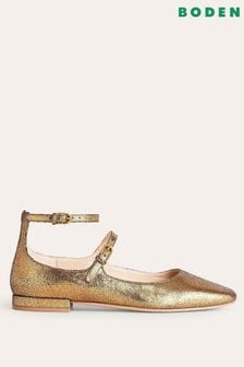 Boden Iris Flache Schuhe mit Fersenriemen und Schnallen (N57251) | 84 €