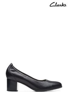 Черный - Clarks кожаные туфли Loken (N57522) | €124