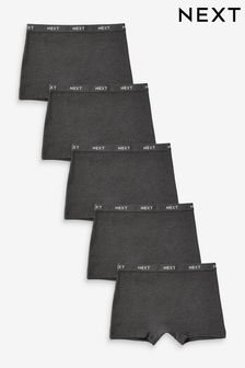 Charcoal Grey Shorts 5 Pack (2-16yrs) (N57723) | €19 - €28