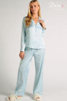 Duck Egg Striped Pyjama Set (N57899) | $82