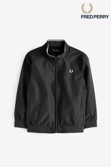 Fred Perry Brentham Black Jacket (N57972) | kr1,038 - kr1,168