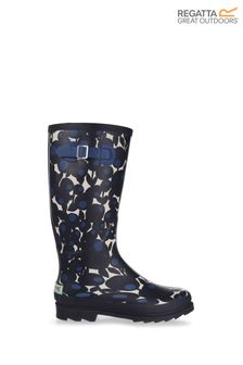 Regatta Blue Orla Kiely Cosy High Wellies (N58400) | 43 €