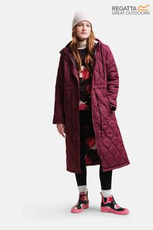 Пурпурная стеганая куртка Regatta Orla Kiely (N58424) | €68