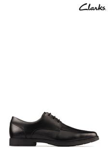Clarks Black Leather Scala Step Shoes (N58473) | €114