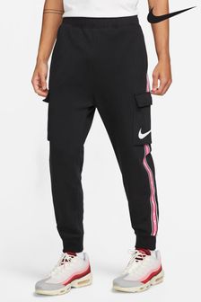 Nike Black Repeat Fleece Cargo Joggers (N58577) | €93