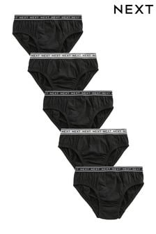 黑色 - 三角褲 5 件組 (1.5-16歲) (N58638) | NT$400 - NT$620