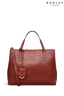 Bolso de mano rojo mediano con cremallera superior Dukes Place de Radley London (N58694) | 310 €