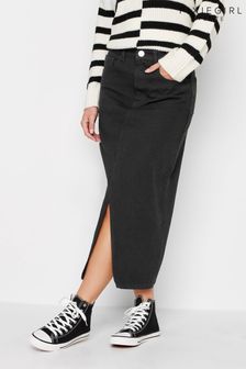 PixieGirl Petite Black Denim Midi Skirt (N58976) | €20