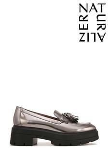 Srebrna - Naturalizer srebrni čevlji brez vezalk Naturalizer Nieves (N59134) | €165
