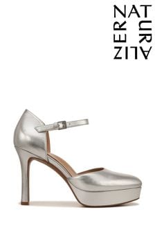 Серебряный - Черные туфли Мэри Джейн на каблуке Naturalizer Crissy (N59137) | €192