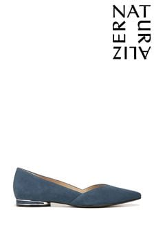 Azul - Zapatos de cuero tipo bailarinas con diseño en punta Havana de Nturalizer (N59158) | 170 €