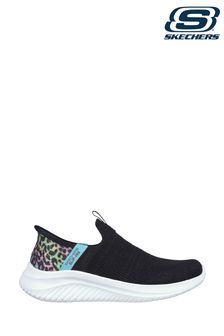 Skechers Black Ultra Flex 3.0 Colory Wild Trainers (N59245) | €75